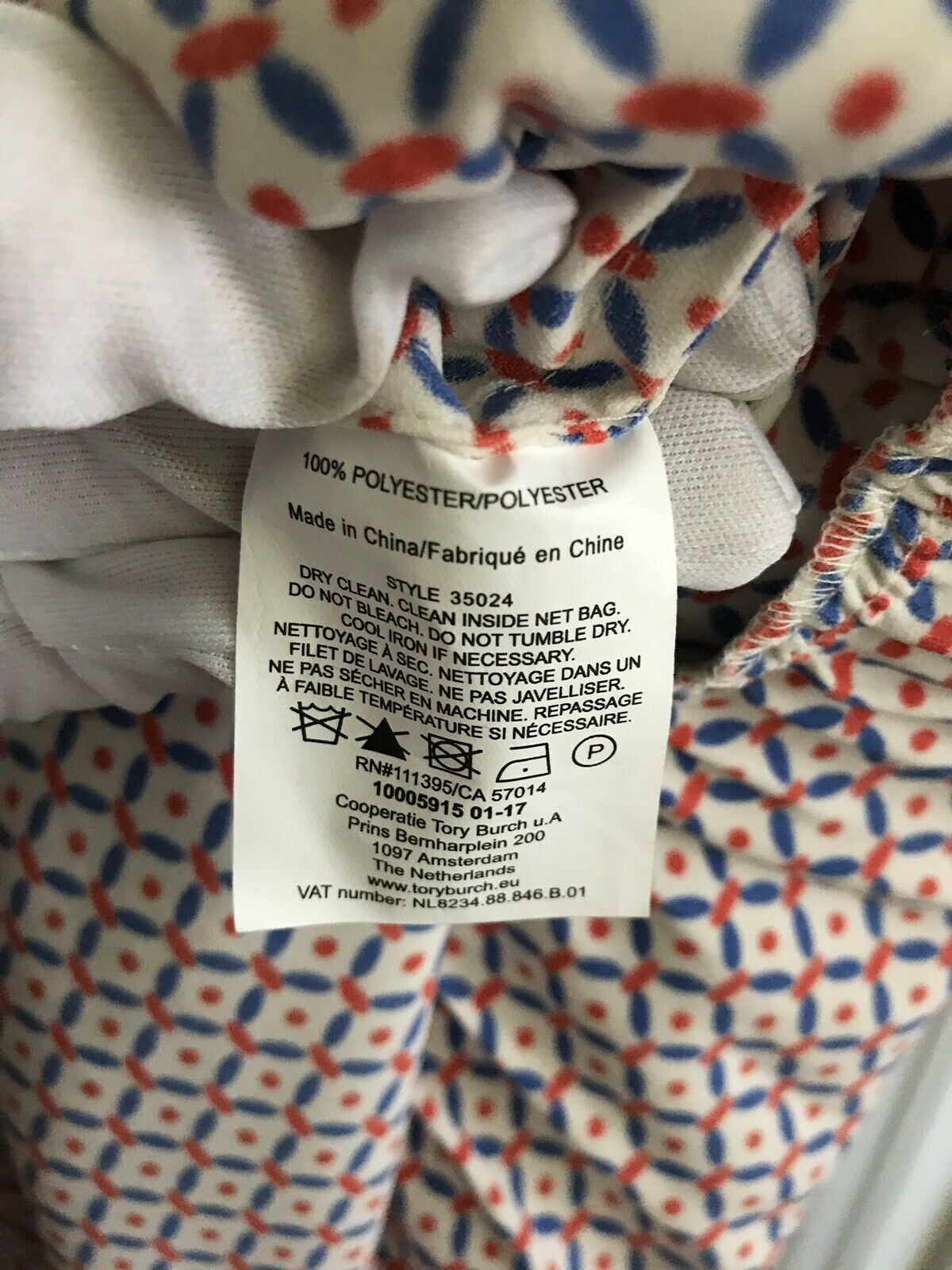 TORY BURCH Printed Bohemian Dress