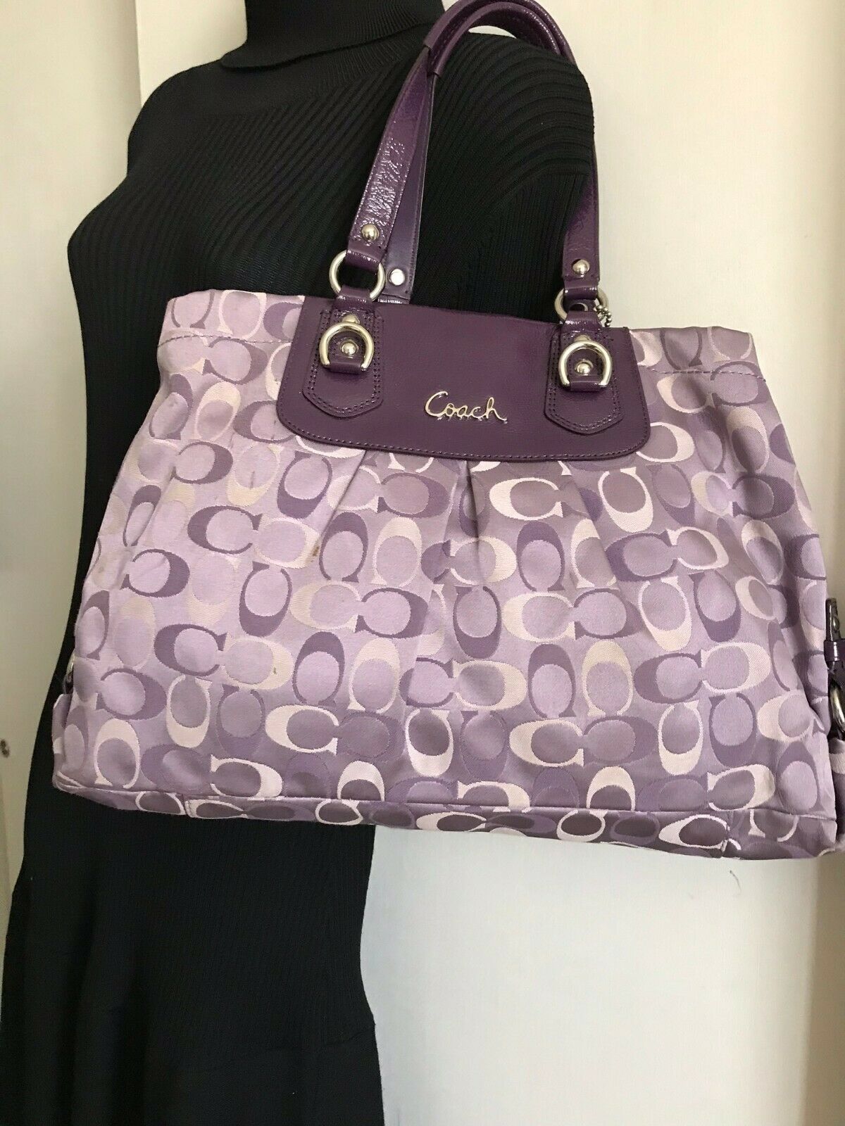 COACH Fabric Tote Bag