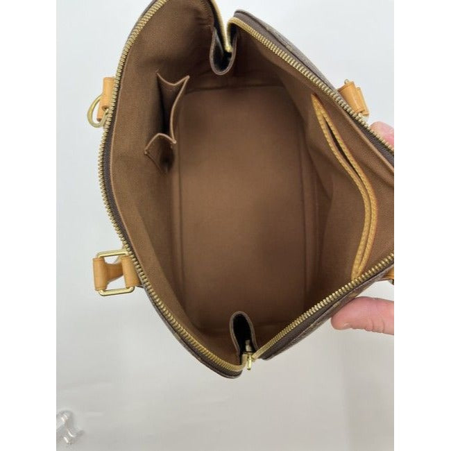 Louis Vuitton Alma Mm Monogram Canvas Tote