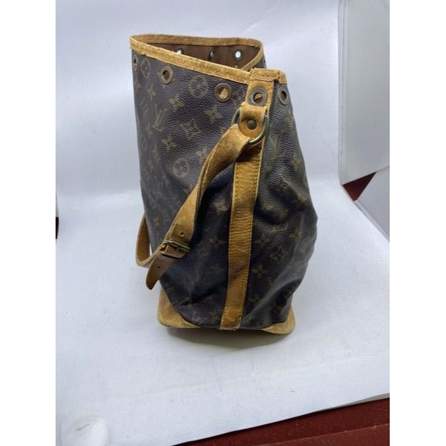 Louis Vuitton Noe Vintage Brown Monogram Canvas Shoulder Bag