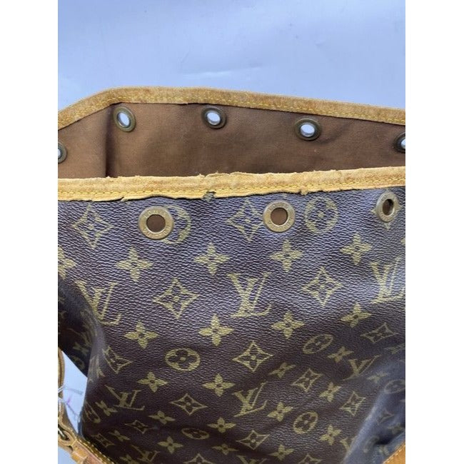 Louis Vuitton Noe Vintage Brown Monogram Canvas Shoulder Bag
