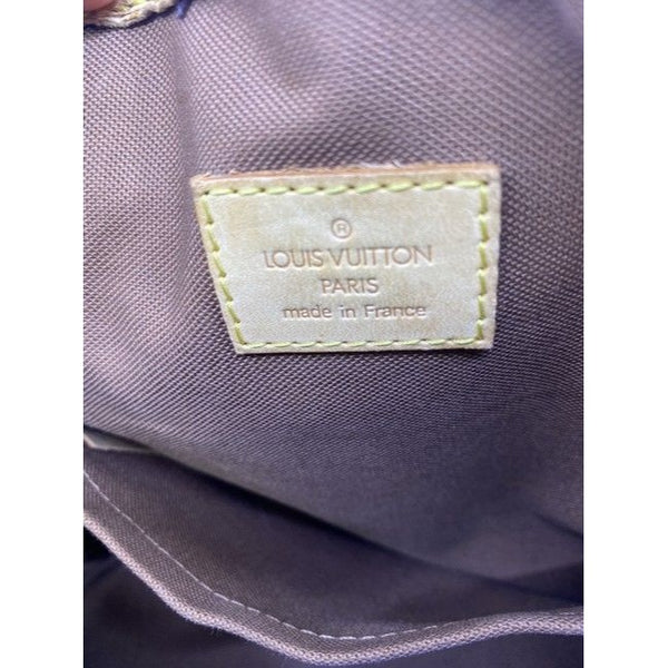 Louis Vuitton Batignolles Vertical Brown Monogram Canvas Shoulder Bag