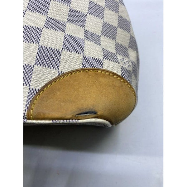Louis Vuitton Hampstead Vintage Cream Damier Azur Canvas Shoulder Bag