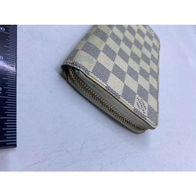 Louis Vuitton White Damier Azur Organizer Ca4182 Wallet