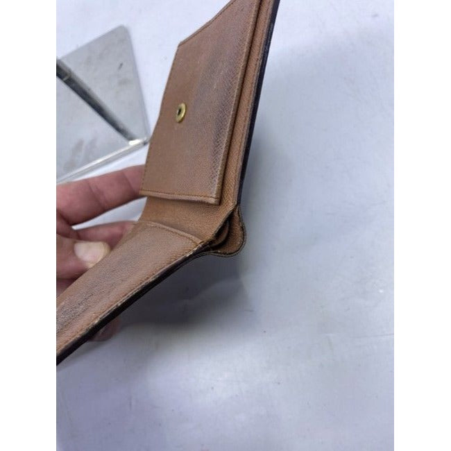 Louis Vuitton Brown Vintage Monogram Bifold Ba0992 Wallet