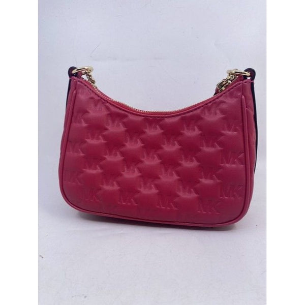 Michael Kors Quilted Pink Polyester Tote