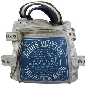 Sold at Auction: Louis Vuitton Cruise Line Globe Shopper Bag