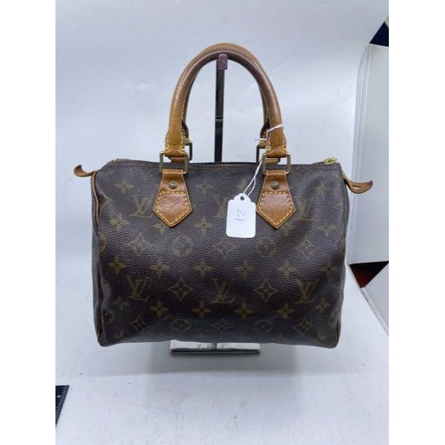 Louis Vuitton Speedy Vintage Brown Monogram Canvas Tote