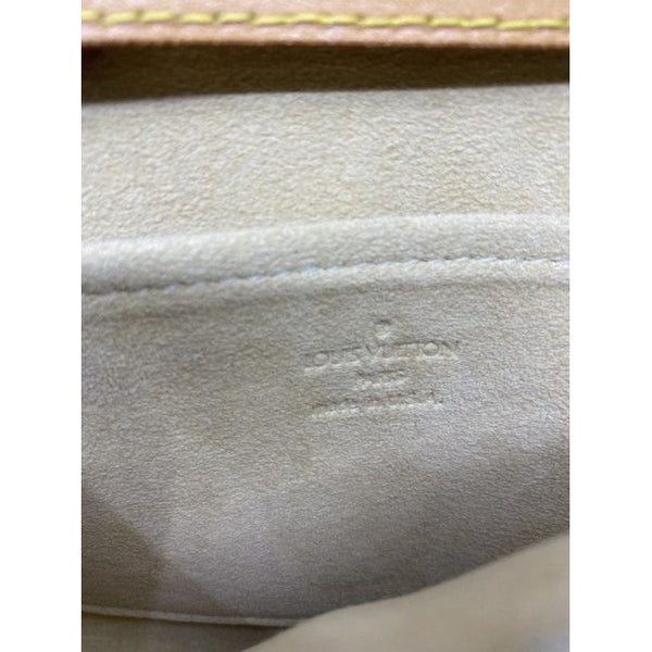 Louis Vuitton Pochette Twin Brown Monogram Canvas Cross Body Bag