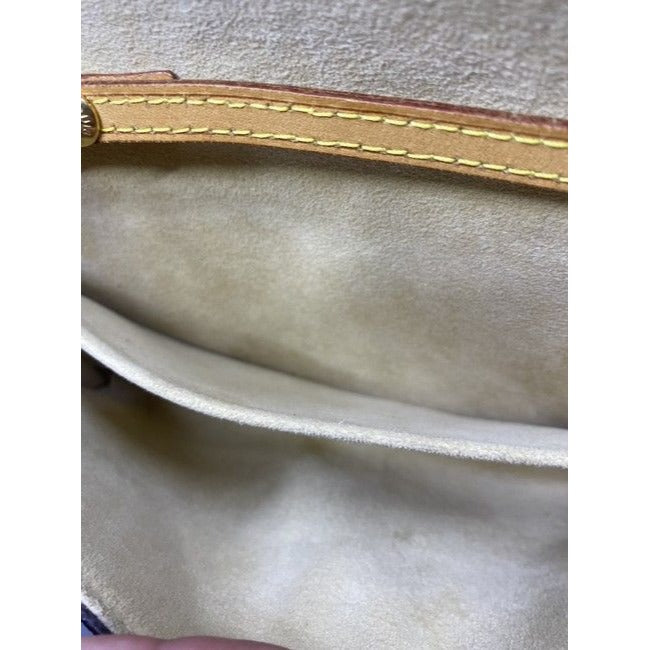 Louis Vuitton Pochette Twin Brown Monogram Canvas Cross Body Bag
