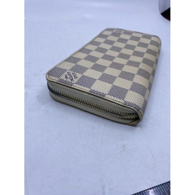 Louis Vuitton White Damier Azur Organizer Ca1089 Wallet