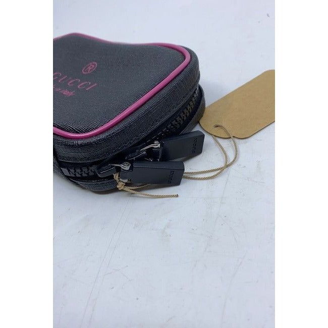 Gucci Black Trademark Cosmetic Bag