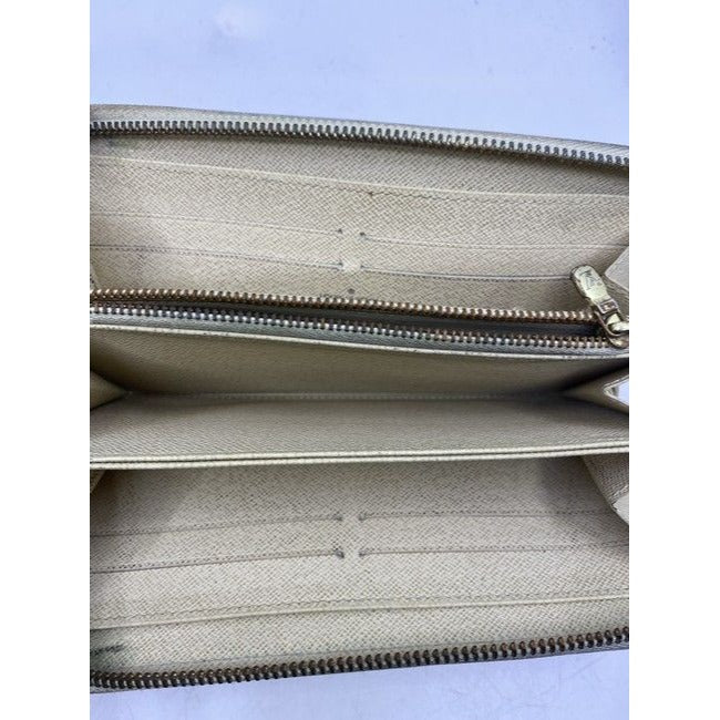 Louis Vuitton White Damier Azur Organizer Ca4182 Wallet